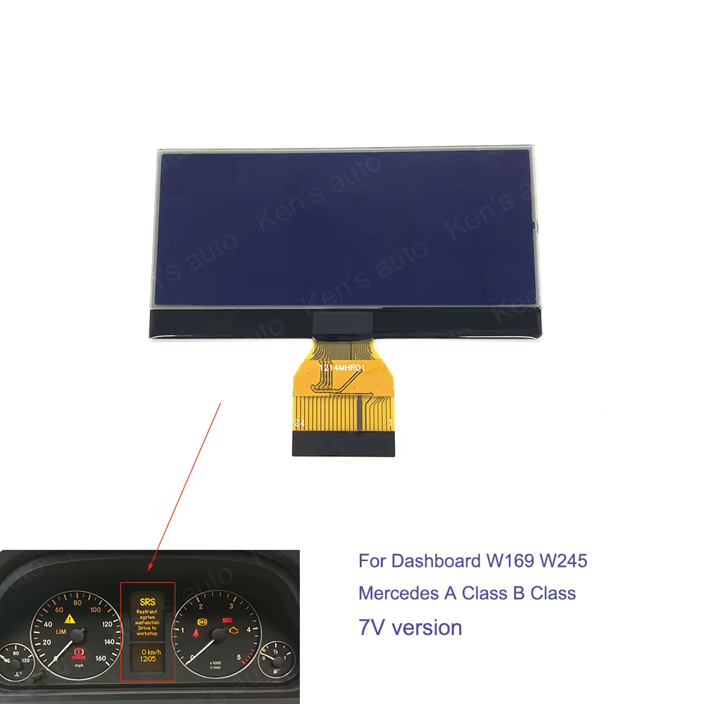 Panneau d'affichage LCD de classe A et B, prisonnier, W245, 7V