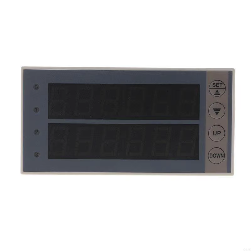Q81C PLC Affichage paramètres transmission Afficher carte d'affichage Texte simple 2 lignes D100 D114