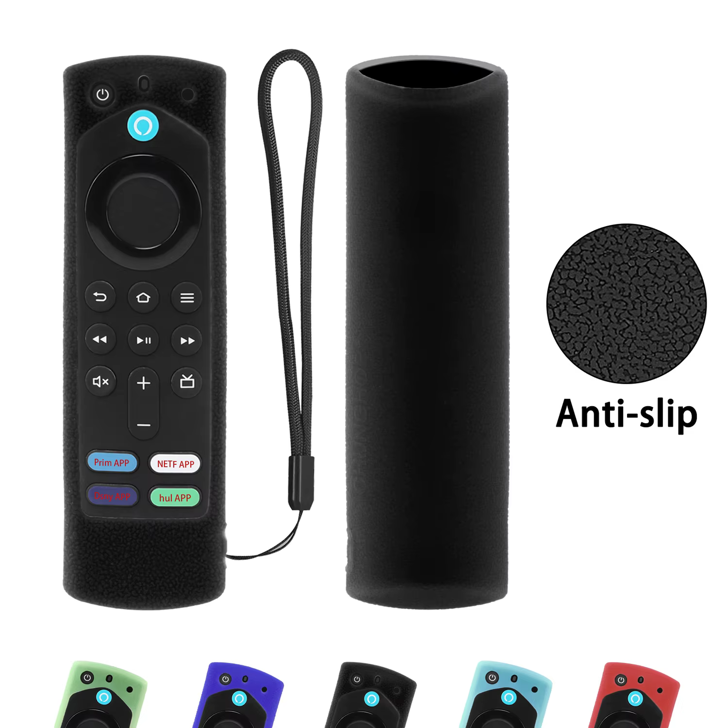 Gaine de protection en silicone pour télécommande Amazon Fire TV Stick, étui d'origine 2021 3ème Isabel, manchon antichoc antidérapant