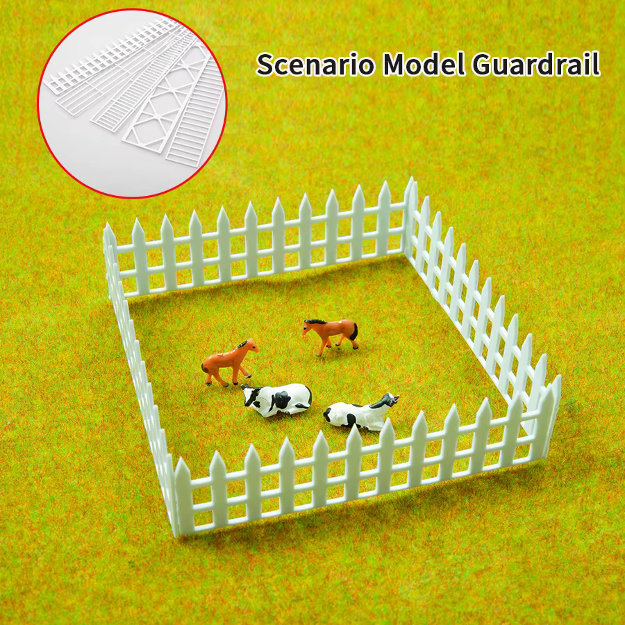 Matériaux de garde-corps de Table de sable de construction de Simulation modèle 1:35, accessoires de clôture pour Diorama 1 pièce