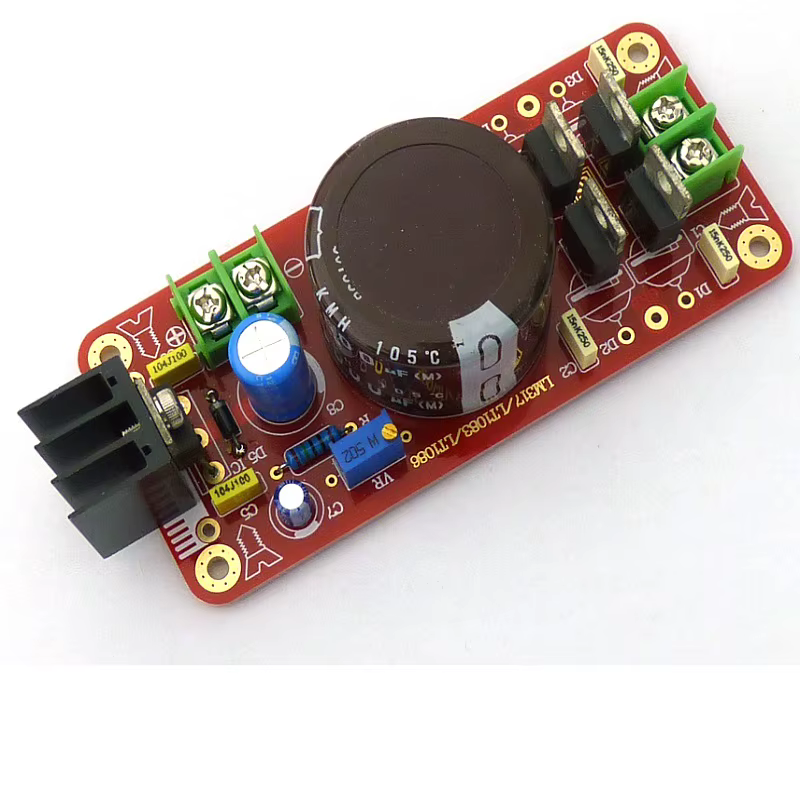 Carte PCB LT1086CT(LM317/LT1083), alimentation réglable à courant élevé de précision