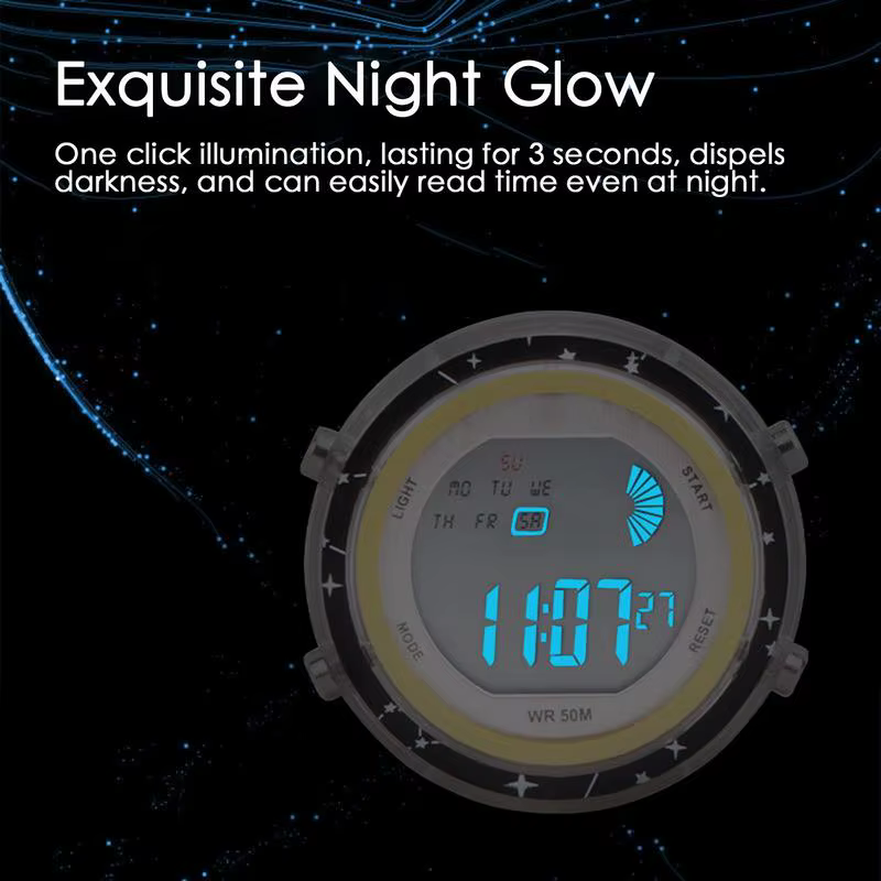 Horloge Numérique Étanche pour Moto, Montre à Cadran Shoe, pour la Plupart des SUV, Voitures