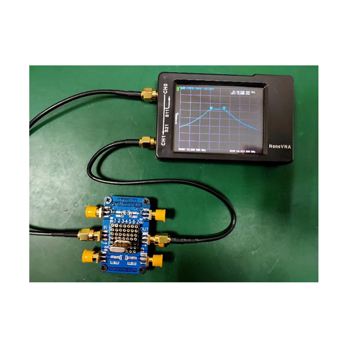 Kit de carte de test NanoVNA, carte de démonstration de test VNA, analyseur de réseau vectoriel