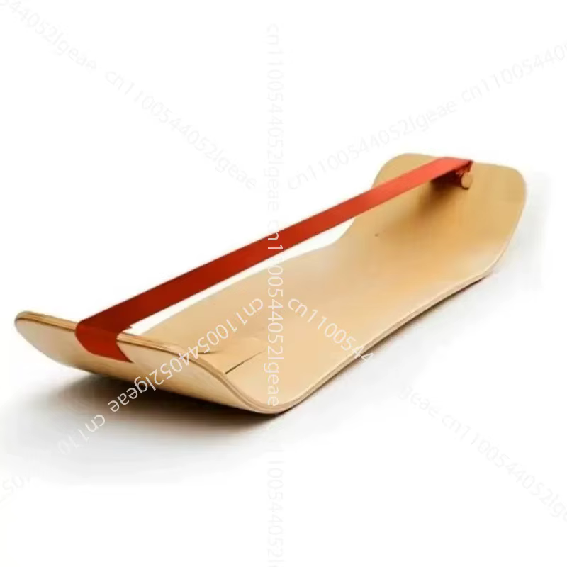 Planche d'équilibre, Planche de yoga en bois, Planche d'équilibre pour l'entraînement de ski et de yoga, Planche à double courbure