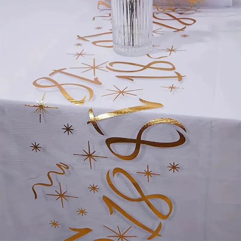 Nappe de Table pour 18e à 90e anniversaire, chemin de Table, décoration de maison, Restaurant, anniversaire/anniversaire