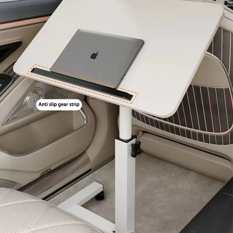 Petite Table montée sur voiture avec Table à manger pliable, Table multifonctionnelle avant et arrière pour siège passager, bureau de voiture