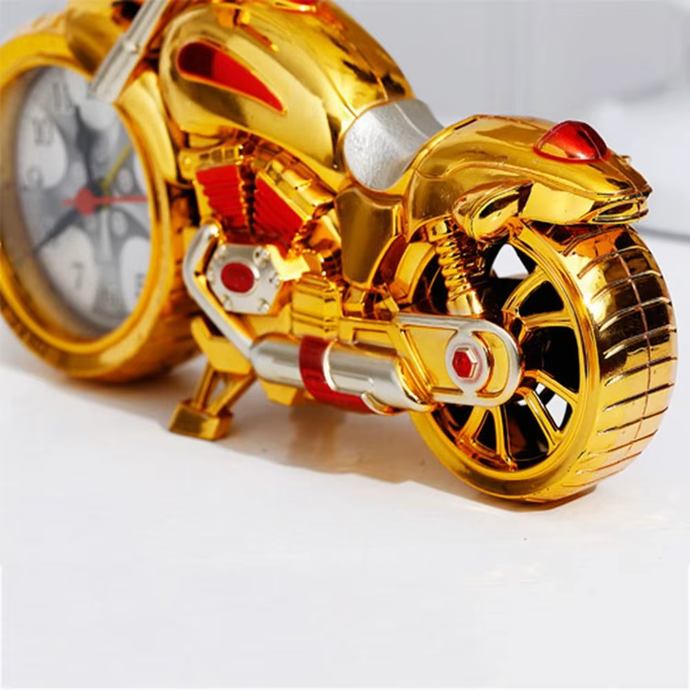 Réveil de moto polyvalent, ornement de moto, horloge numérique arabe créative, simplicité moderne