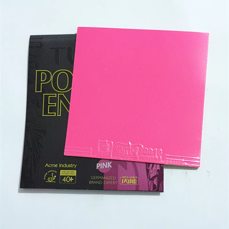 Tuttle – feuille de caoutchouc colorée pour Tennis de Table ITTF, énergie Positive, bleu, rose, vert, revêtement coloré pour l'entraînement en Club