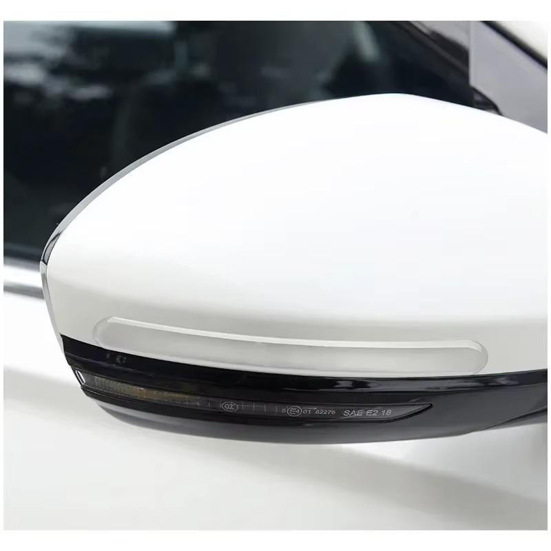 Plaque de protection Anti-collision pour rétroviseur, autocollant pour bord de porte de voiture, bandes de Protection transparentes anti-rayures