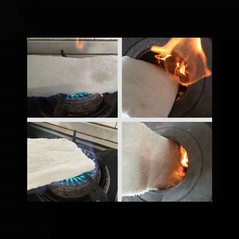 1650 ℃ Couverture en Fiber de céramique, roulement en Zirconium résistant aux hautes températures, coton isolant résistant au feu, utilisé dans l'industrie