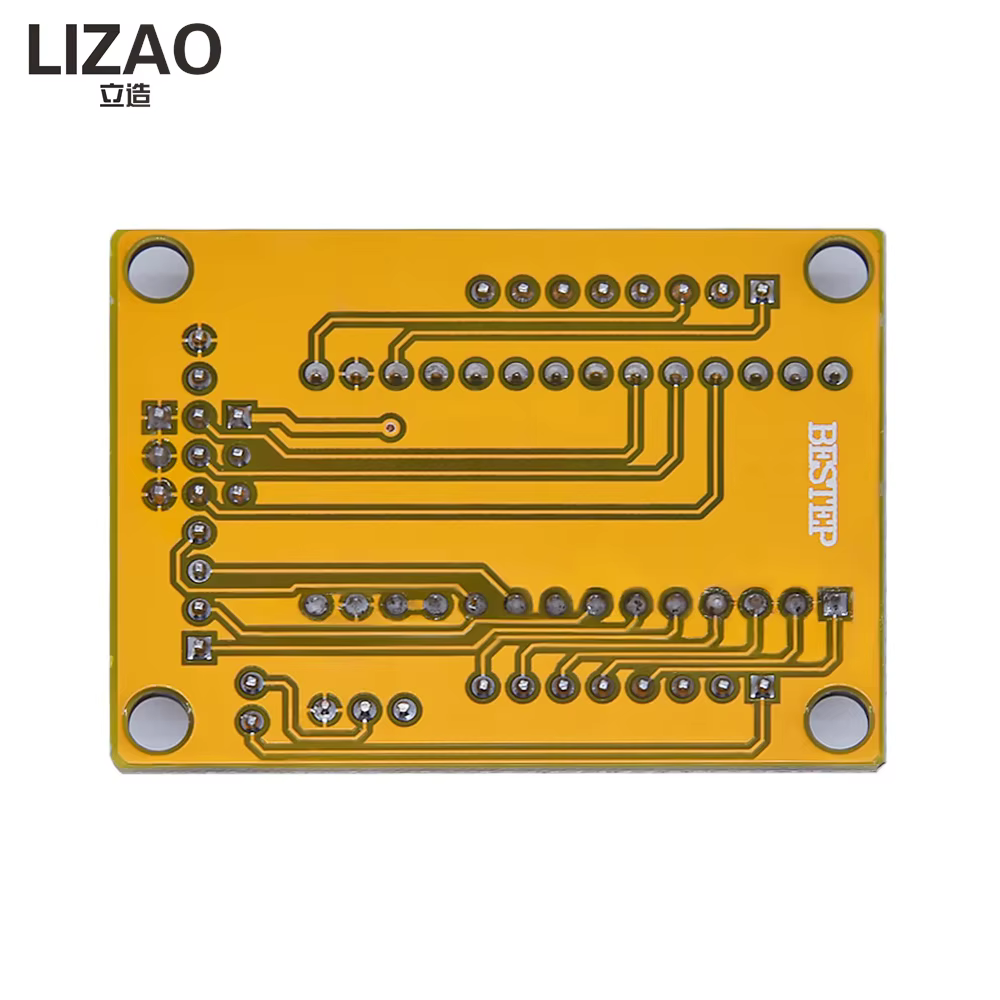 Module de conversion AD parallèle à huit canaux LIZAO ADC0809, voltmètre numérique, carte de conversion analogique-numérique