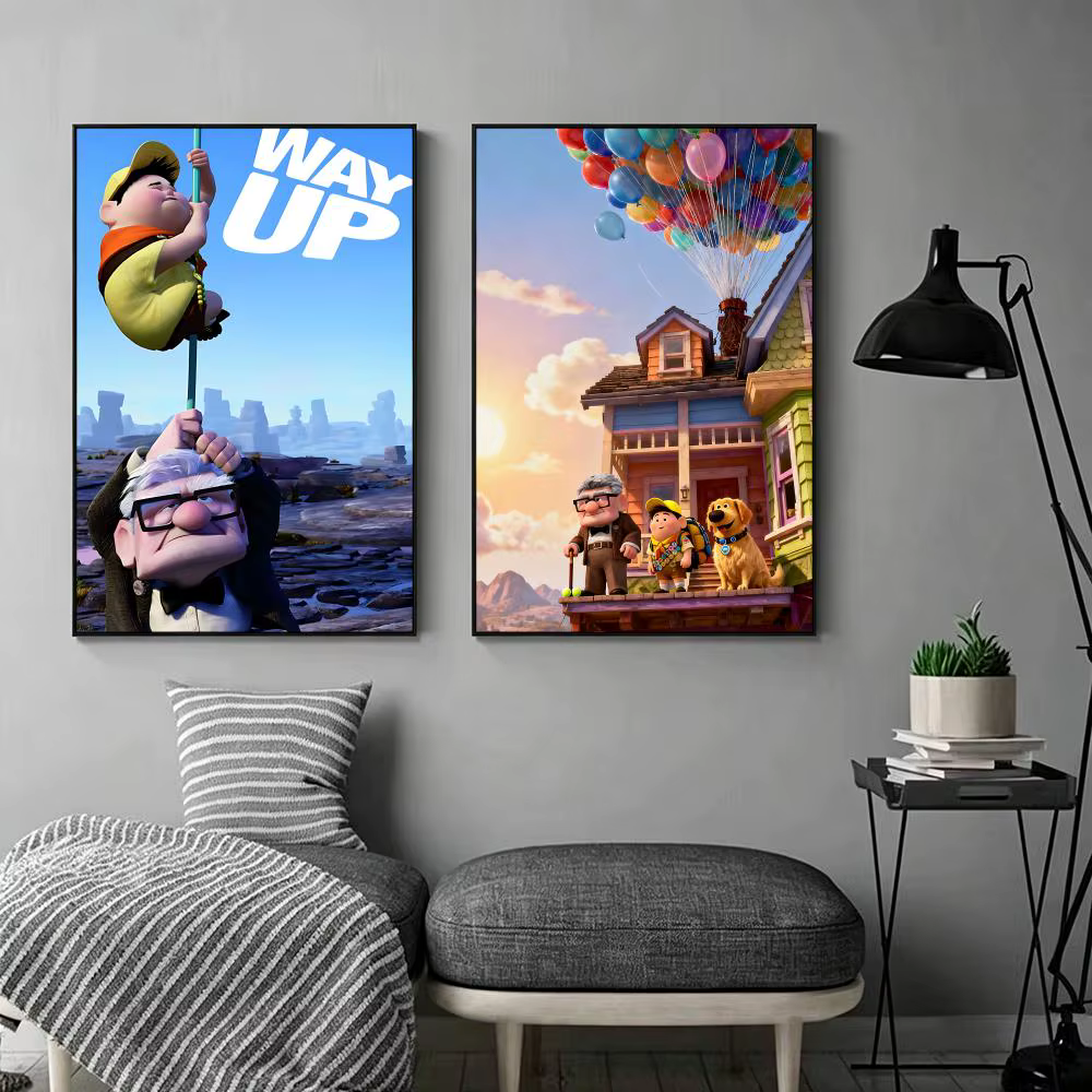 Affiche de film U-Up encadrée sur toile, impression d'art mural pour décoration murale de bureau, salle à manger, salle de bain