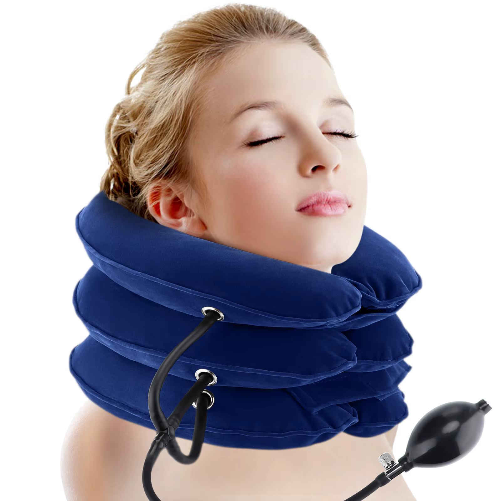 Civière de cou, exercice orthopédique, spondylose cervicale, dispositif de thérapie de Traction de vertèbre, oreiller, collier chiropratique, soulagement de la douleur