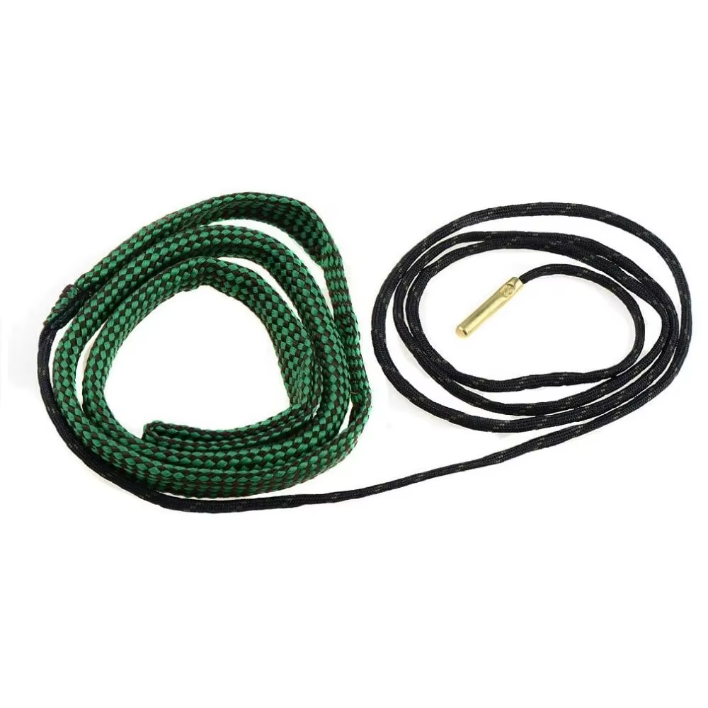 Cordon de nettoyage de canon de fusil de chasse .22 Cal. .223 Cal. .38 Cal. 5.56mm 7.62mm 12GA, Kit d'outils de nettoyage de fusil, Cordon de calibre pour canon de fusil