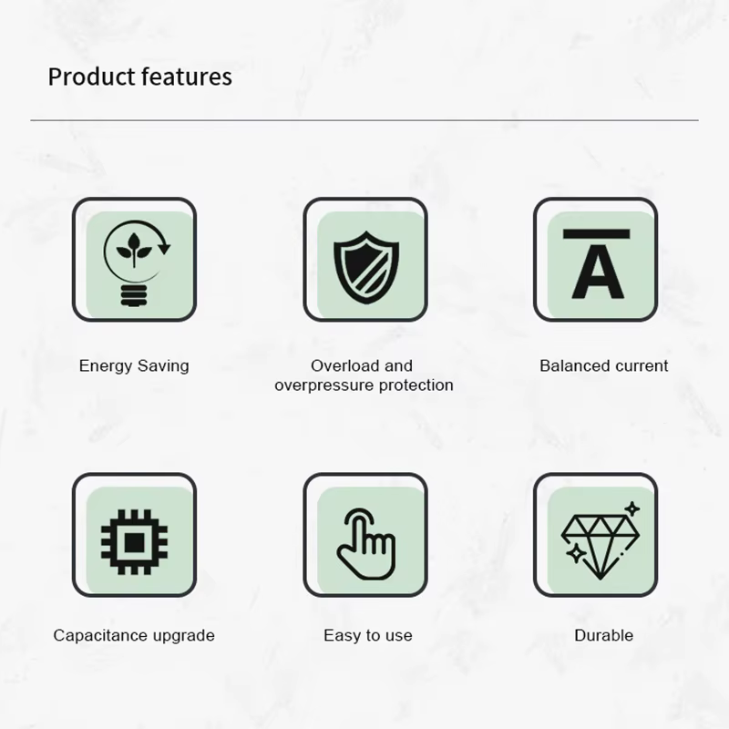  Boîtier d'économie d'énergie portable intelligent, économiseur de facteur de puissance professionnel, économiseur d'électricité, 90V-250V