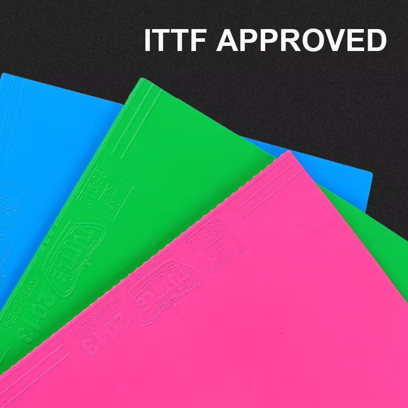 TUTTLE énergie Positive Tennis de Table caoutchouc rose bleu vert violet caoutchouc ITTF Tennis de Table caoutchouc ping-pong