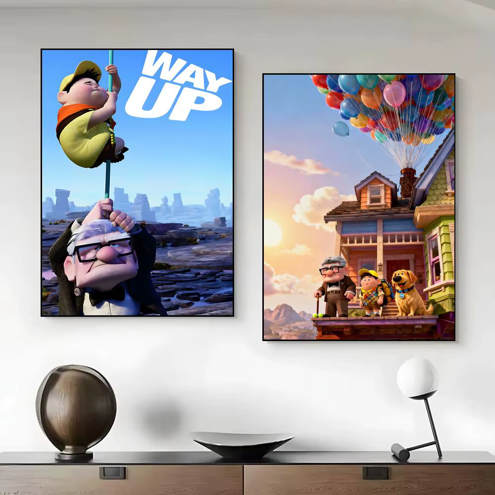Affiche de film U-Up encadrée sur toile, impression d'art mural pour décoration murale de bureau, salle à manger, salle de bain