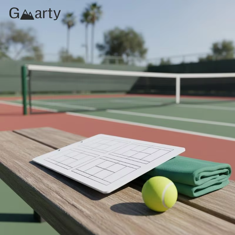 Tableau de stratégie d'entraînement de tennis 35x22CM, plan de jeu portable, démonstration tactique, porte-documents, accessoires sportifs