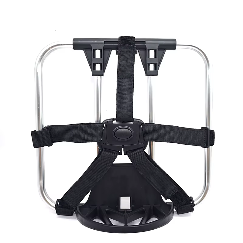 Cadre de sac avant pour supports de vélo Brompton, bloc de support de cadre de sac plat en alliage d'aluminium, pièces de vélo multiples