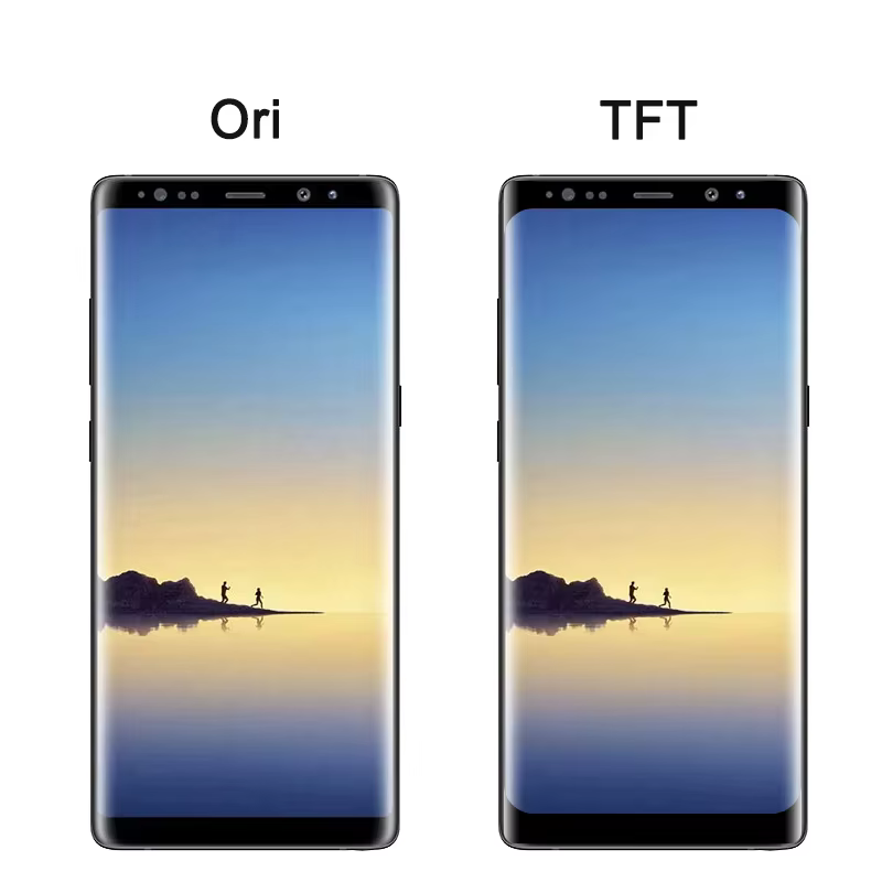 Note 8 écran d'affichage avec cadre pour Samsung Note8 N950F N950U N950W N950FD LCD écran tactile numériseur assemblée