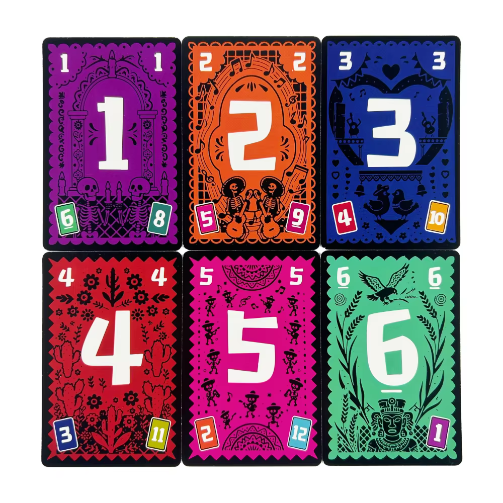 Jeu de société TRIO Cards, amusant pour les fêtes en famille et entre amis, jeu de société pour 3 à 6 joueurs, cartes à jouer pour le divertissement