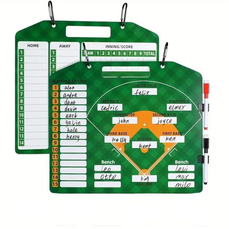 Planche d'Entraînement de Baseball Effaçable, Accessoire de Démonstration pour Match, 1 Pièce