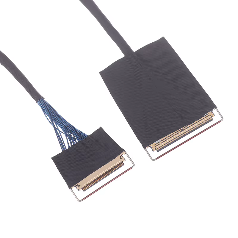 Câble coaxial pour écran d'affichage LCD EDP, 40 broches, 30 broches, 4K, 2k, 4 voies, conversion 2 voies, type-c ou DP vers carte de lecteur EDP