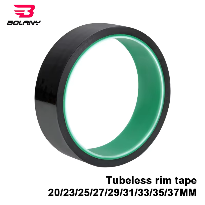 Bande de jante de vélo sans chambre à air, largeur 18/21/23/25/27/29/31/33 / 35mm x 10m, ceinture de doublure d'anneau sous vide, ruban d'étanchéité pour pneus