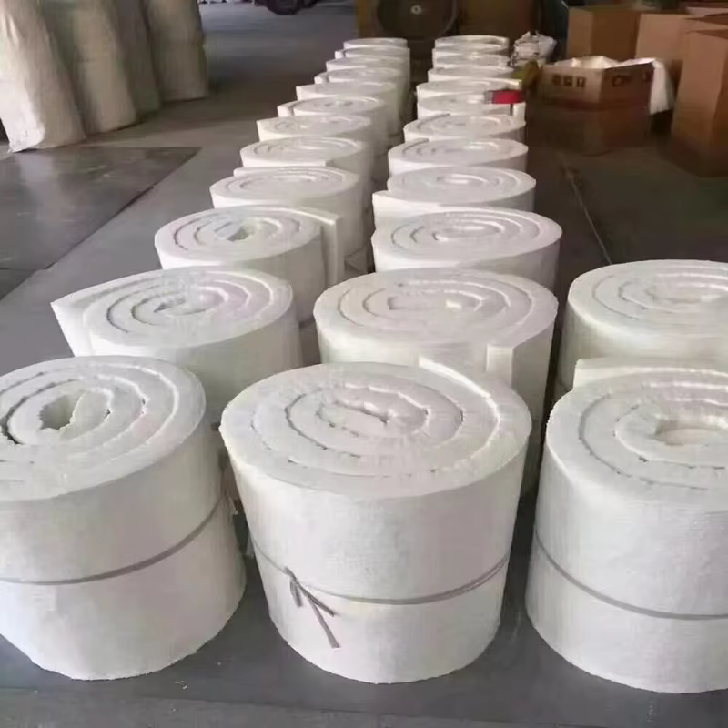 1650 ℃ Couverture en Fiber de céramique, roulement en Zirconium résistant aux hautes températures, coton isolant résistant au feu, utilisé dans l'industrie
