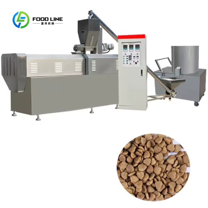 Machine de fabrication de croquettes pour chiens et chats sur mesure, ligne de production d'aliments secs pour animaux de compagnie, machine de production d'aliments humides pour chiens en conserve