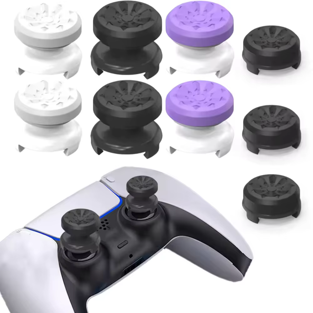 FPS Freek Galaxy pour PS4, capuchons de joystick analogique haute performance pour manette PS5, capuchons de manette de jeu en silicone