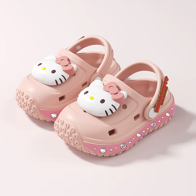 Crocs décontractés et respirants Kuromi, Crocs anti-odeur pour la marche sur la plage et les voyages sur la plage