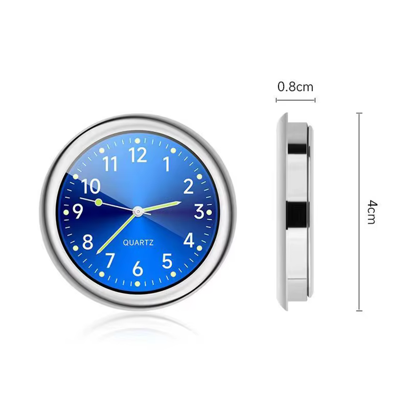 Horloge de voiture électronique étanche MiniShoous, montre à quartz pour vélo, montre de moto, tableau Prada automatique, accessoires de voiture