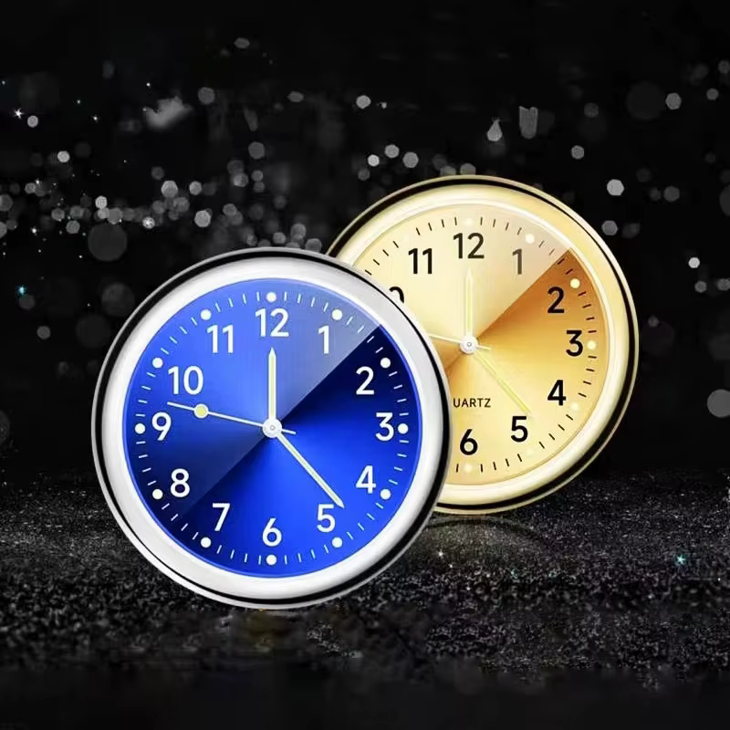 Horloge de voiture électronique étanche MiniShoous, montre à quartz pour vélo, montre de moto, tableau Prada automatique, accessoires de voiture