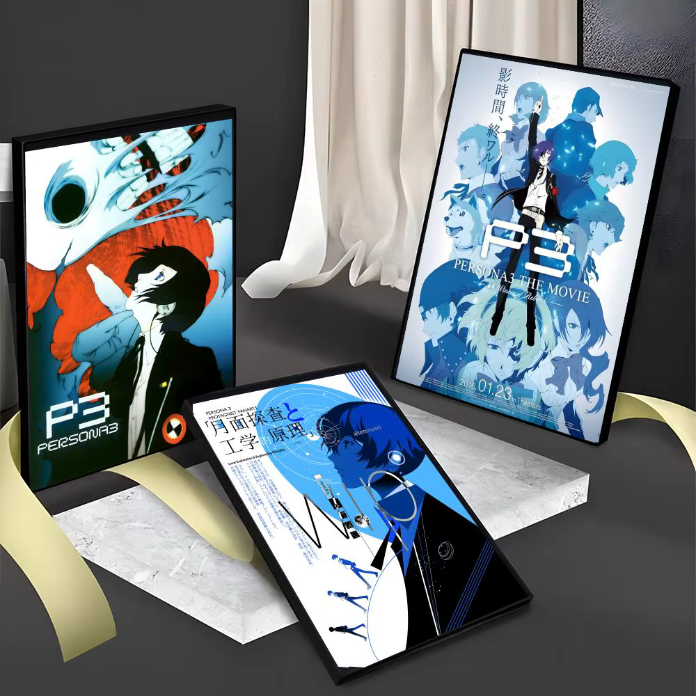 Affiche murale Game P-Persona 3 Reload, impression artistique adaptée au salon, chambre à coucher, bar, salon, décoration de la maison, cadeau