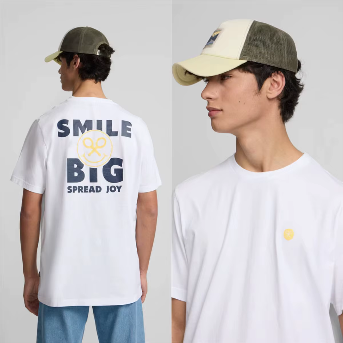 Tennis saison 2025 été coton t-shirt hommes femmes classique Silbon imprimé coton décontracté col rond manches courtes unisexe t-shirt