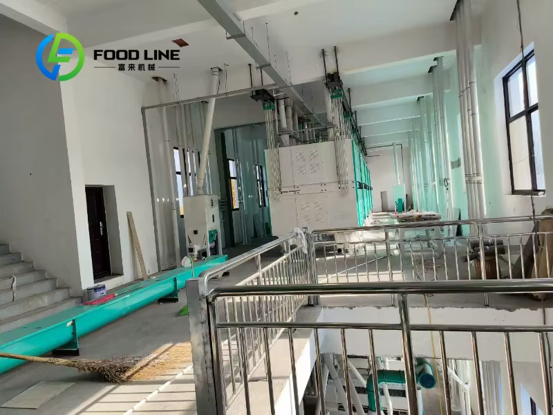 Machine de meunerie de blé automatique de haute qualité, capacité de 60 tonnes par jour, personnalisable