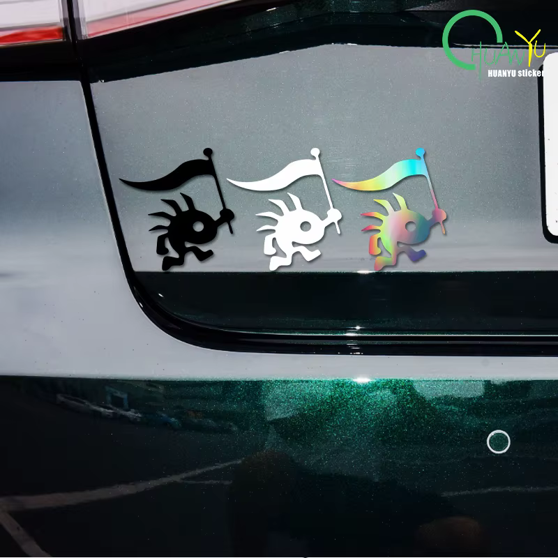 Autocollants de voiture créatifs World Of Warcraft Murloc Fish Men, décalcomanies pour fenêtres, coffre, pare-brise, ordinateur portable, personnalisation automobile