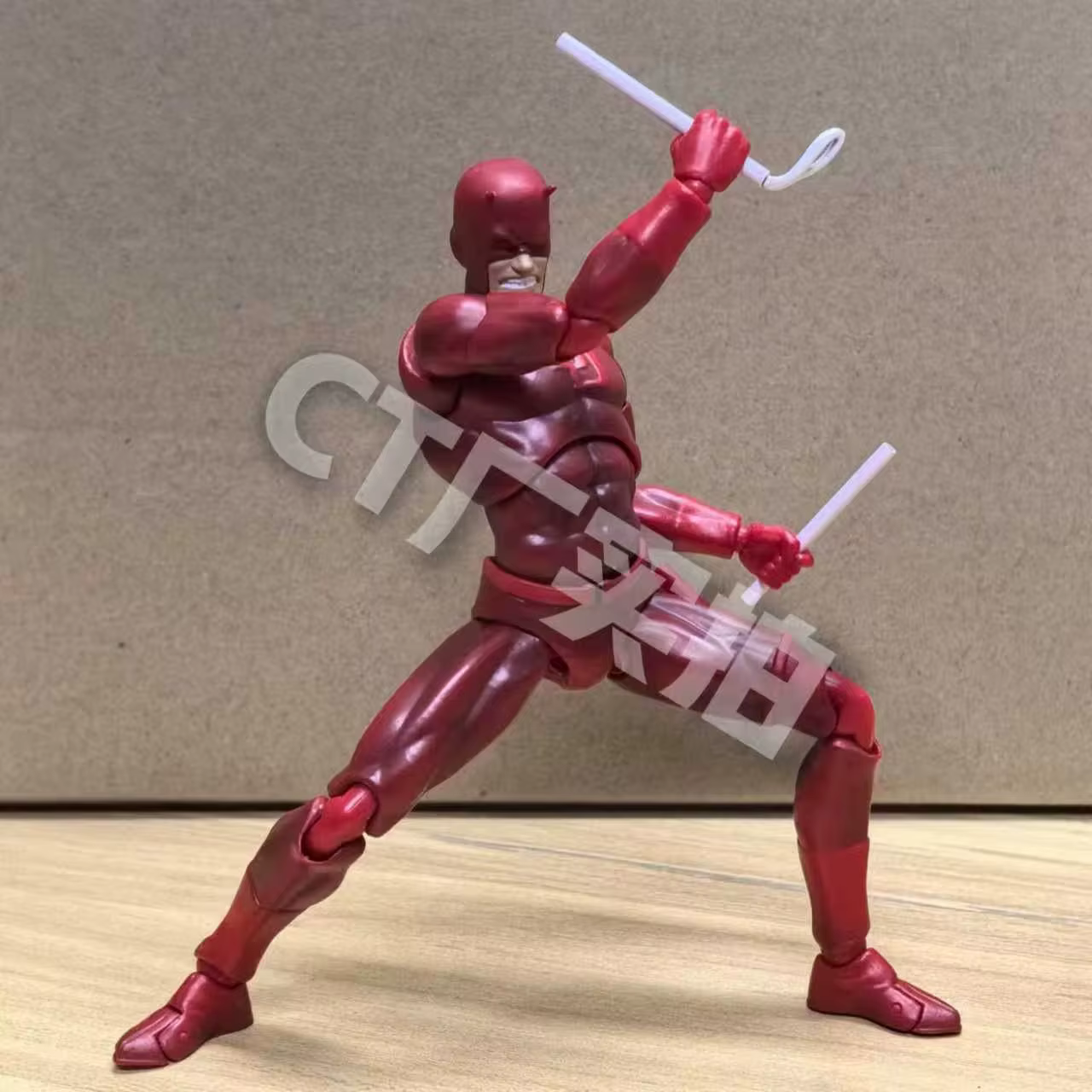 CT Daredevil Figure Mafex 223 Version bande dessinée Shf Anime Figurine Statue modèle enfants Anime jouets cadeaux d'anniversaire