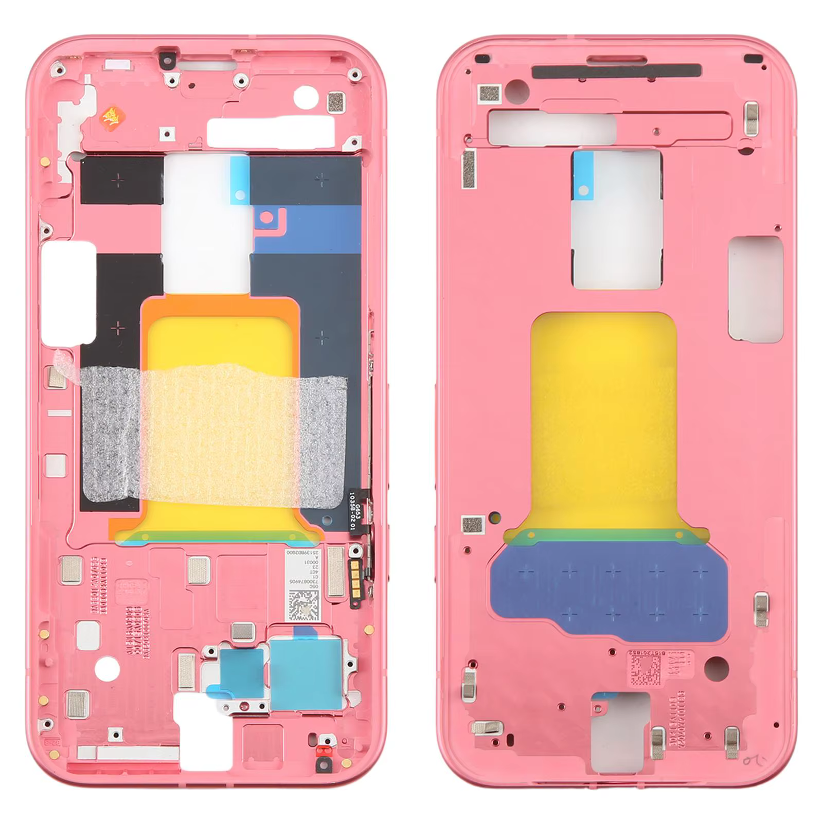 Cadre intermédiaire en aluminium pour Google Pixel 9a 6.3'', GXQ96 / GTF7P / G3Y12 9A – Pièce de rechange pour réparation de la lunette du téléphone