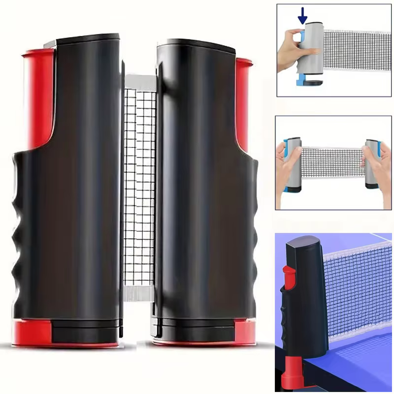 Filet de Tennis de Table rétractable n'importe où, support de sport de remplacement, poteau de Ping-Pong, accessoires d'exercice, équipements, tendance 2025