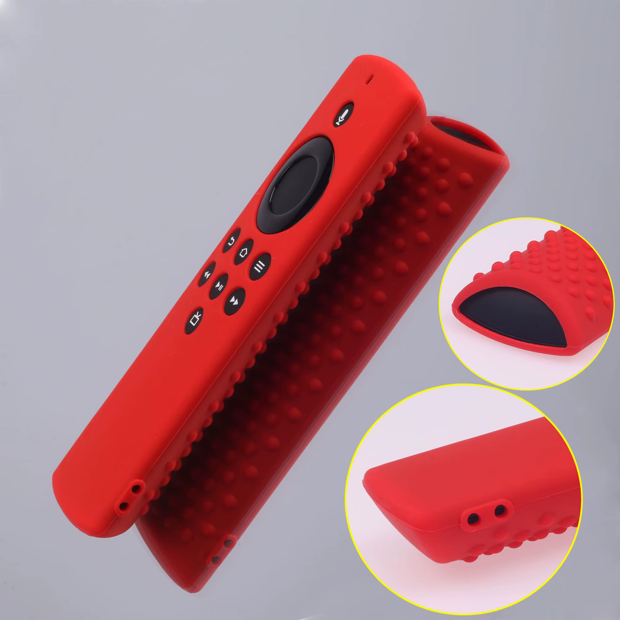Funda de silicone para mando A distancia de mazon Fire TV Stick Lite, cubierta protectora, piel
