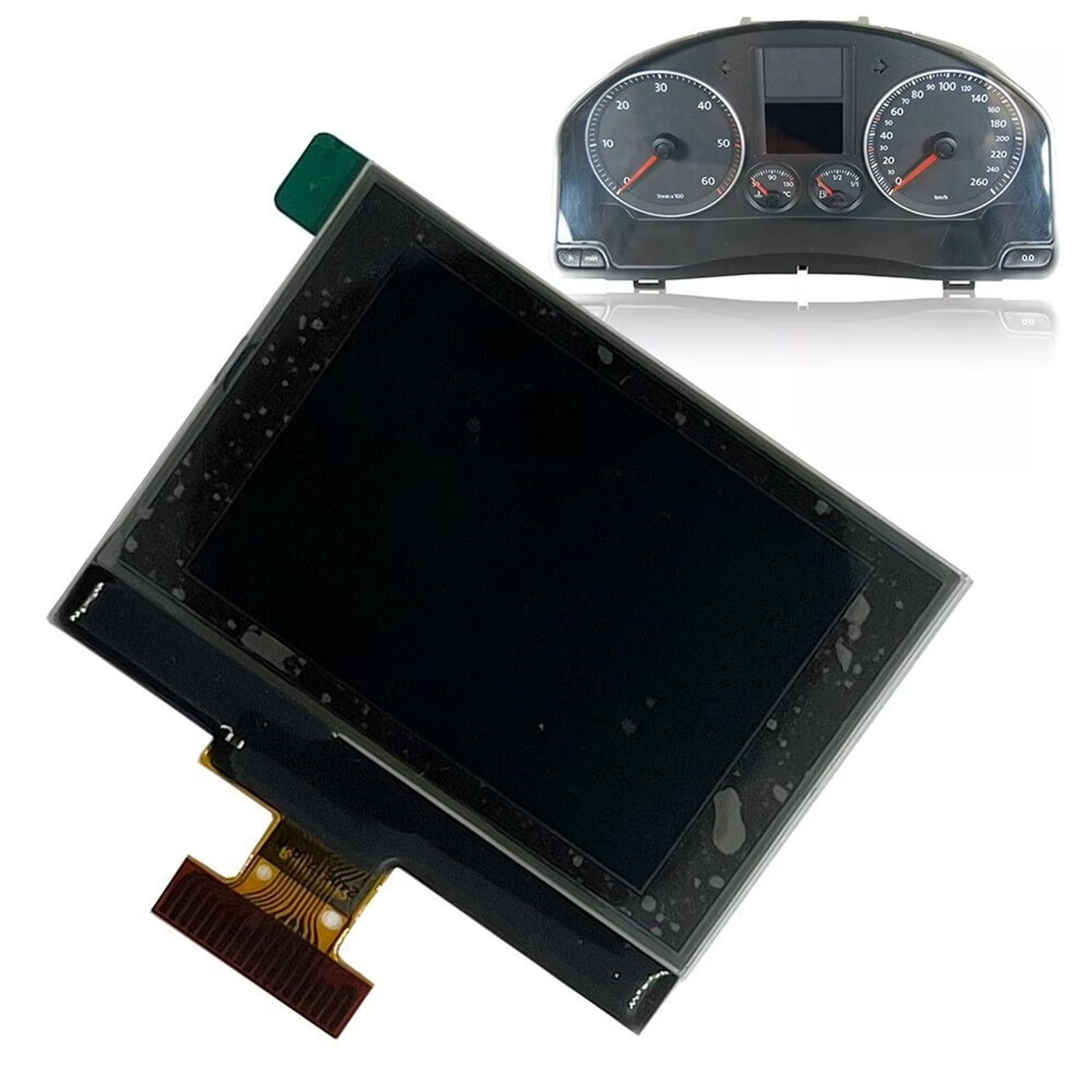 Écran d'affichage LCD pour tableau de bord, pour VW Golf V Passat B6 Jetta Mk5 Touran Skoda Seat, panneau de instruments, 1TD920862 1K0920861M 92290206
