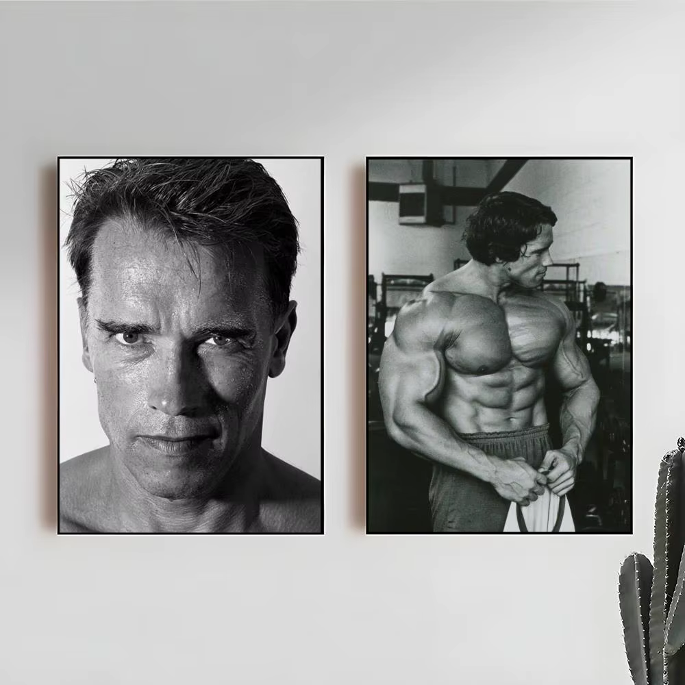 Affiche A-Arnold S-Schwarzenegger, affiche Premium pour espace de vie, bar à domicile, café, décoration murale et cadeau