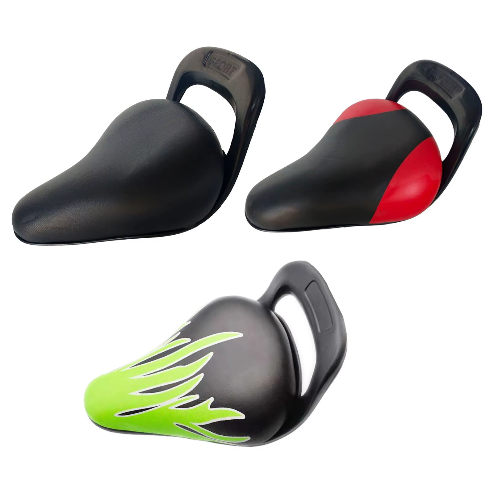 Selle de vélo pour enfants, selle de remplacement, coussin souple, accessoires de cyclisme pour enfants, pour tiges de selle de diamètre varié, pièces et housses d'équipement