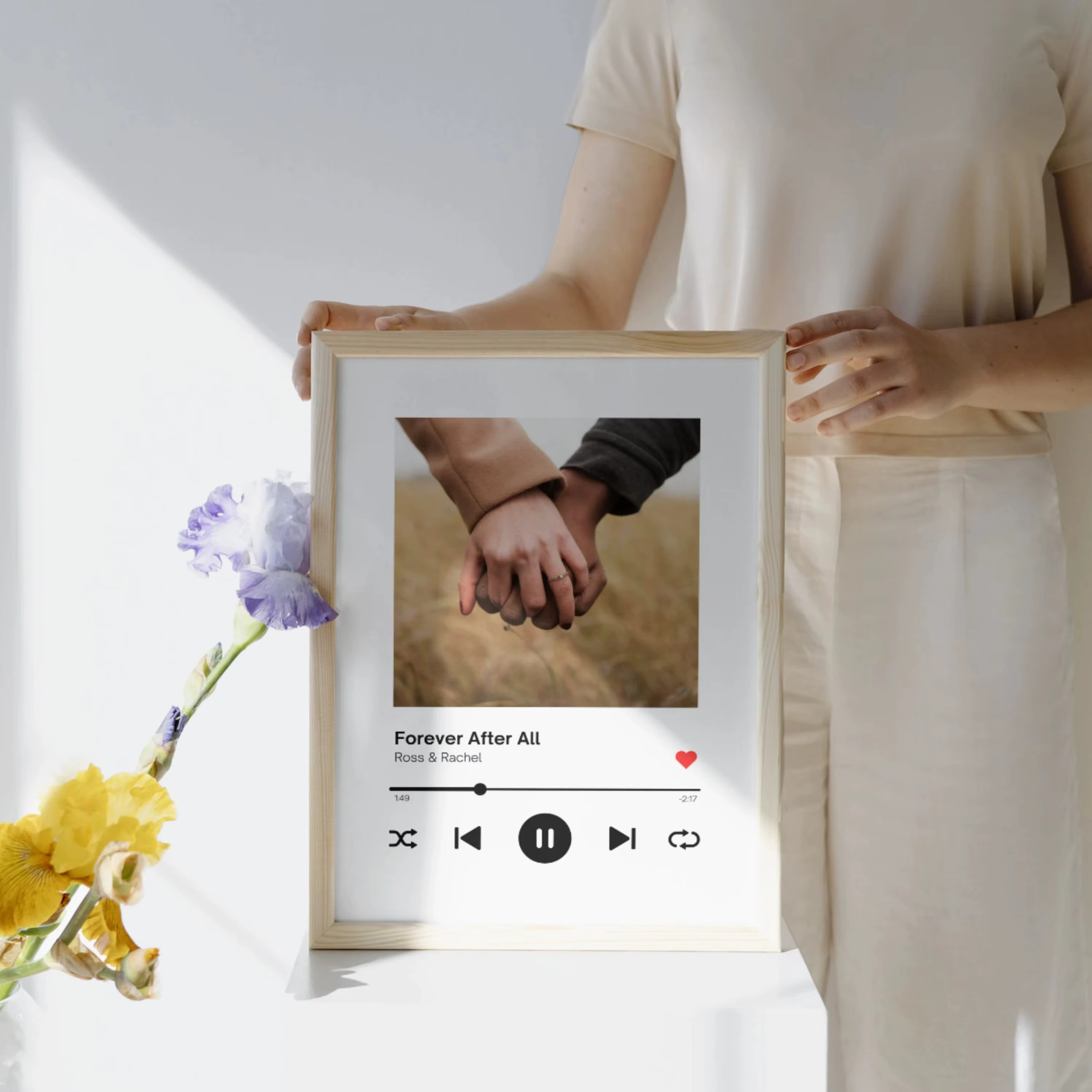 Affiche de musique personnalisée, impression de paroles de chansons, imprimés de couverture d'album, cadeaux de chanson ou d'artiste préférés, cadeaux personnalisés, imprimés de bandes