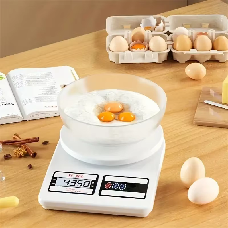 Balance numérique de cuisine électronique 10kg X1g, balance alimentaire en grammes, balance électrique, cuisson postale, gâteaux, accessoires de cuisine