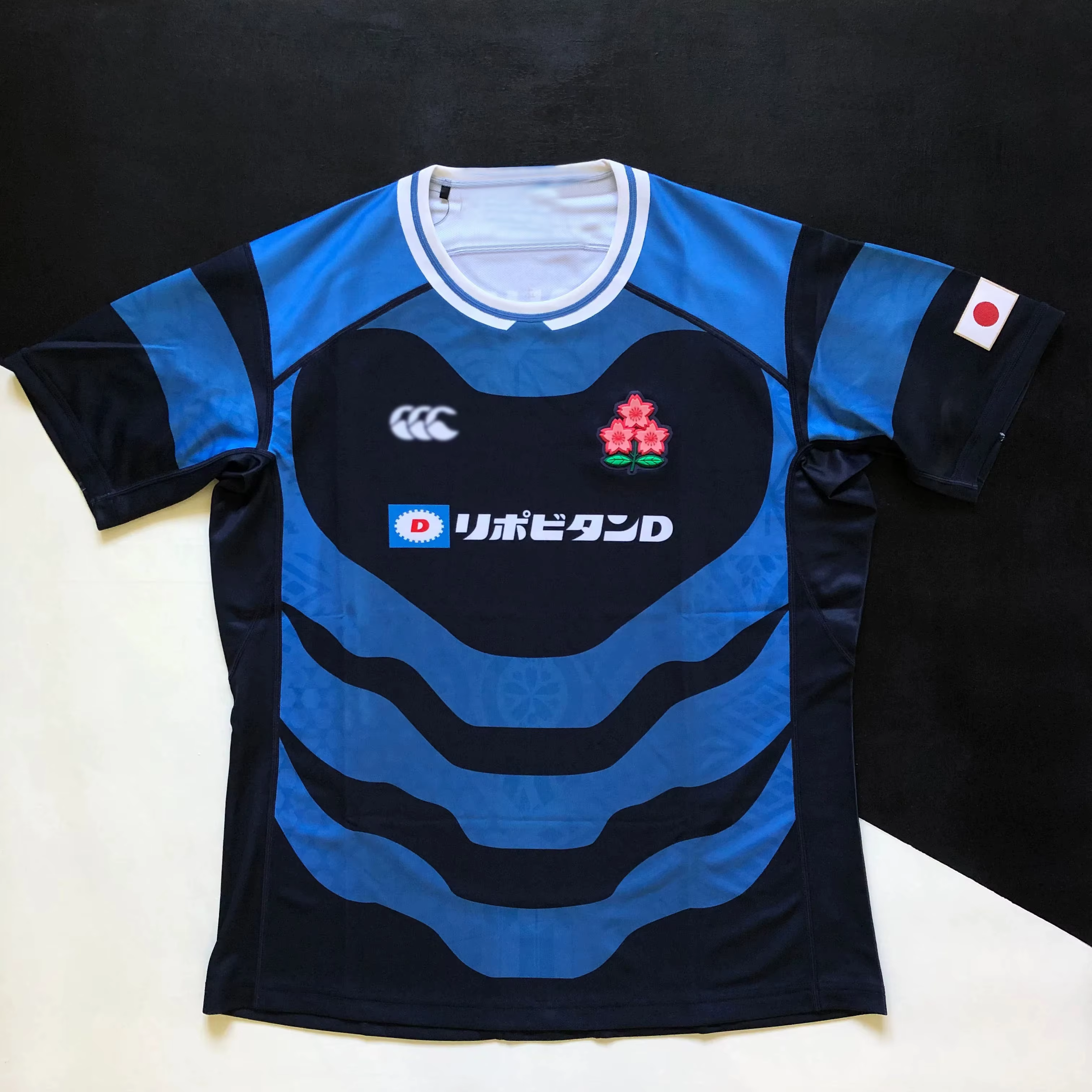 Maillot de rugby du Japon 2025-2026 – Équipe japonaise – Maillot de rugby imprimé 3D pour homme – Respirant et à séchage rapide – Maillot d'entraînement domicile/extérieur