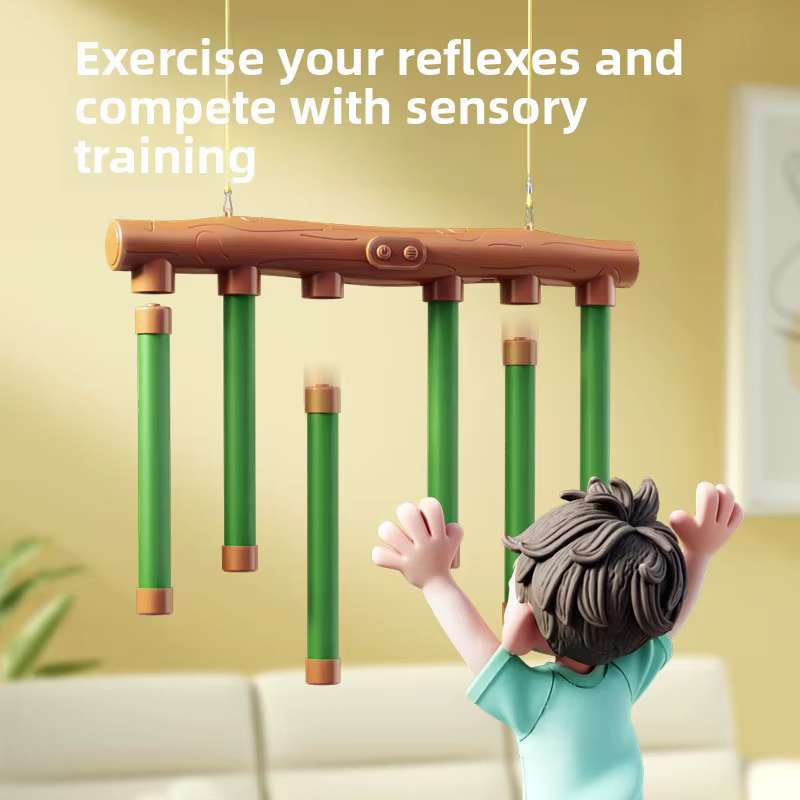Jeu de défi avec bâtonnets tombants pour enfants, jouet de capture de bâtonnets, entraînement de la capacité de réaction, jouets éducatifs interactifs parent-enfant, sports